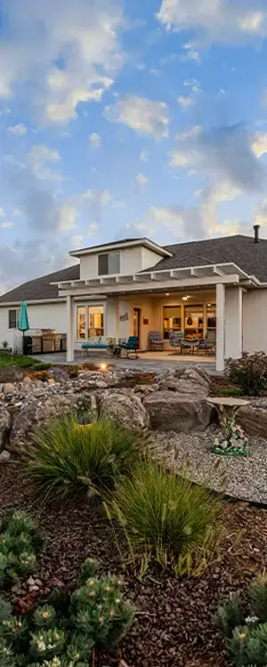 Custom aluminum patio cover installation by ShadeWorks in the Treasure Valley, Idaho
